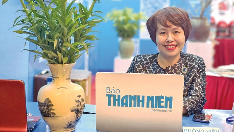 Nhà báo Đặng Thị Phương Thảo, Phó Tổng Biên tập Báo Thanh Niên.