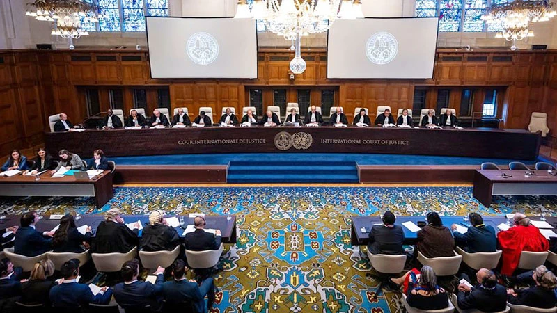 Tòa án Công lý Quốc tế (ICJ) công bố phán quyết về xung đột tại Gaza. (Ảnh: LIÊN HỢP QUỐC)