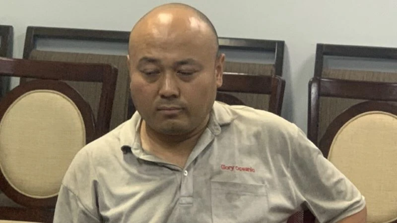 Đối tượng Liu Peiguang đã bị bắt giữ.