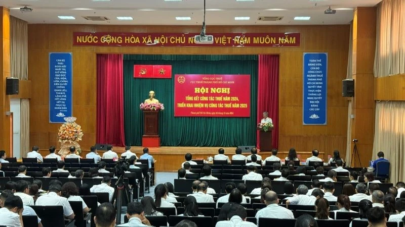 Quang cảnh Hội nghị Hội nghị tổng kết công thuế