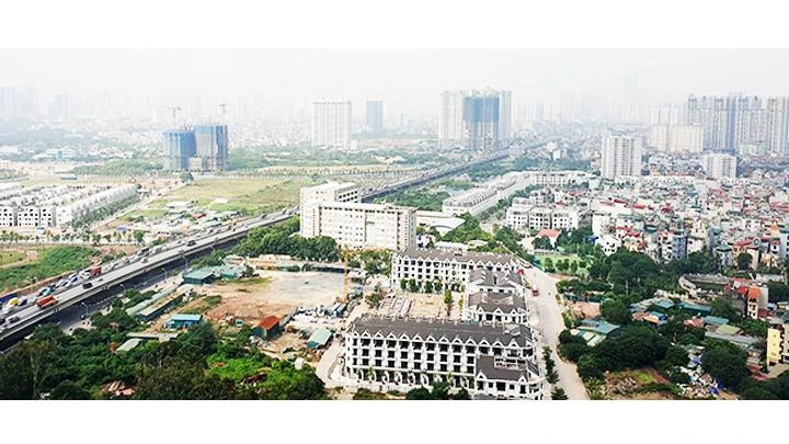 Một khu đô thị mới tại Hà Nội. Ảnh: SONG ANH