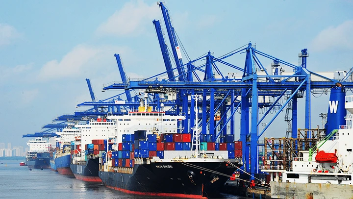 Thị trường logistics ở Việt Nam giàu tiềm năng và đang phát triển nhanh. Ảnh: NGUYỆT ANH