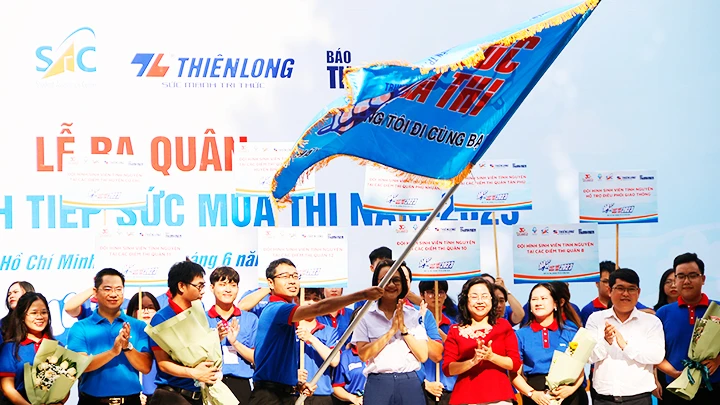 Đẩy mạnh hoạt động chuyển đổi số là nét mới của chương trình Tiếp sức mùa thi năm nay của tuổi trẻ Thành phố Hồ Chí Minh.