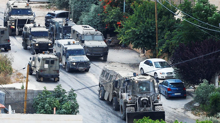 Quân đội Israel rút khỏi thành phố Jenin ở khu Bờ Tây. Ảnh: CNN