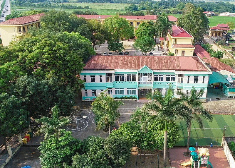 Công trình cải tạo Ngôi trường Hy vọng Samsung Bắc Ninh