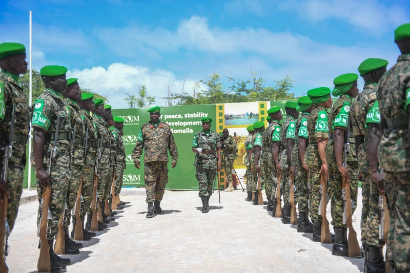 ATMIS đã hoàn tất giai đoạn đầu việc rút quân khỏi Somalia. Ảnh: ATMIS
