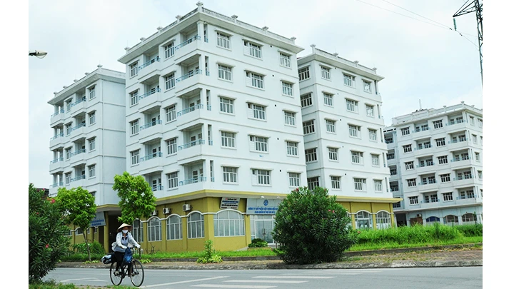 Nhà ở thu nhập thấp Sài Đồng ở quận Long Biên, Hà Nội. Ảnh: HẢI NAM
