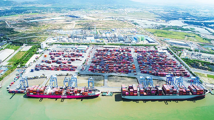 Tỉnh Bà Rịa - Vũng Tàu sẽ đưa cảng cửa ngõ quốc tế Cái Mép - Thị Vải trở thành cảng trung chuyển quốc tế tầm cỡ khu vực châu Á và thế giới.