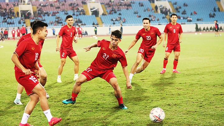Nhiều cầu thủ trẻ được trao cơ hội tại Asian Cup 2023. Ảnh: LÊ MINH