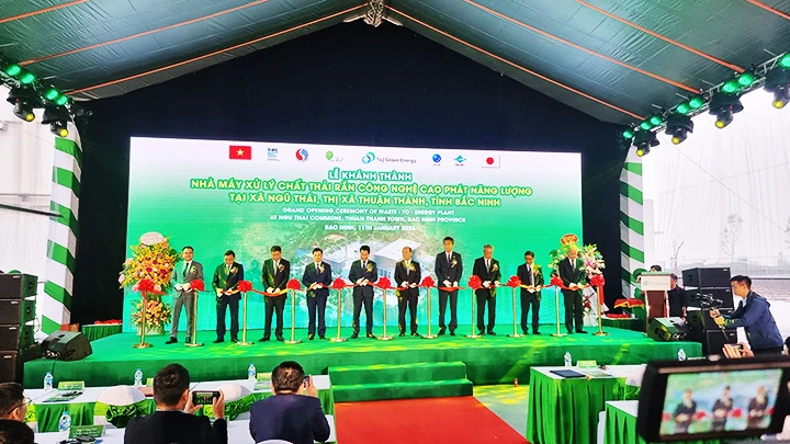 Khánh thành nhà máy điện rác thứ hai tại tỉnh Bắc Ninh