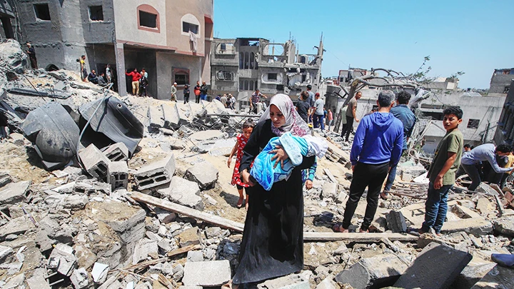 Cảnh báo khủng hoảng nhân đạo nghiêm trọng ở Gaza. Ảnh: EFE