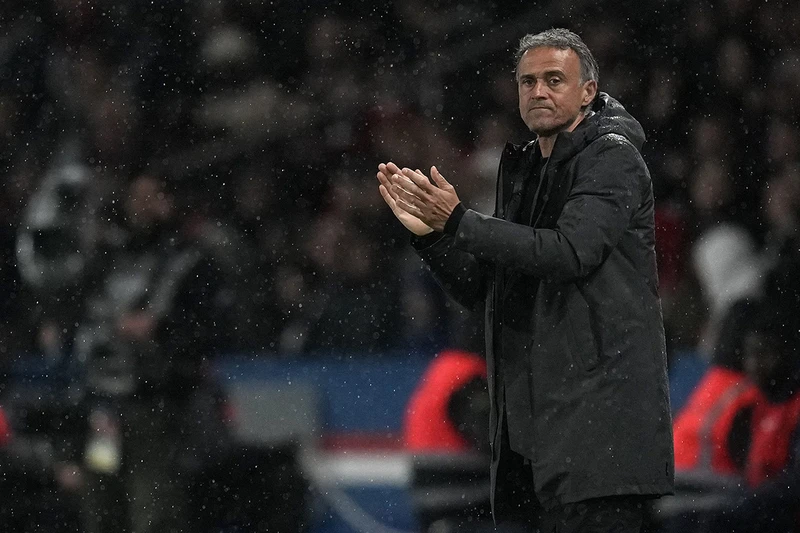 Luis Enrique đang có mùa giải thành công với PSG.