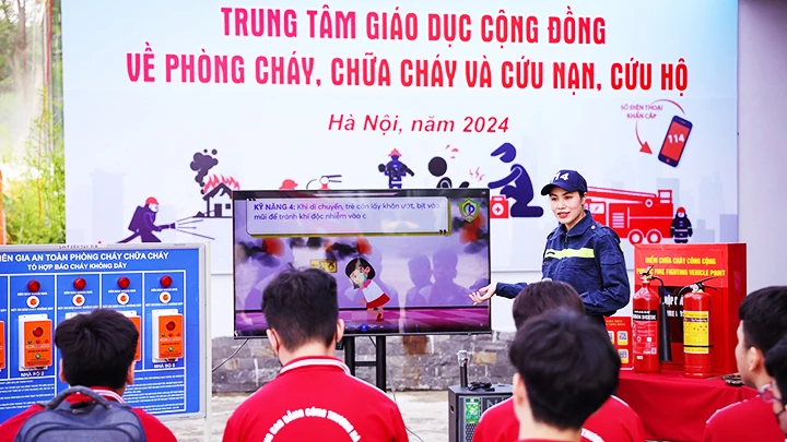 Ra mắt Trung tâm về Phòng cháy, chữa cháy