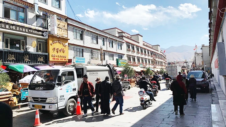 Một góc Lhasa.
