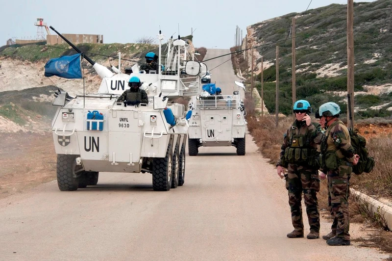 Lực lượng UNIFIL bám trụ tại miền nam Lebanon. Ảnh: AP