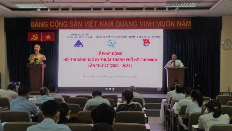 Phát động Hội thi Sáng tạo Kỹ thuật Thành phố Hồ Chí Minh lần thứ 27, năm 2021-2022.