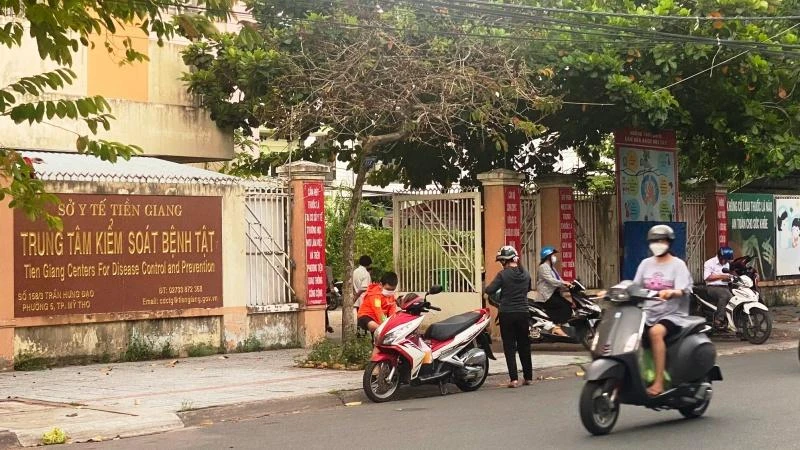 Trụ sở CDC Tiền Giang.