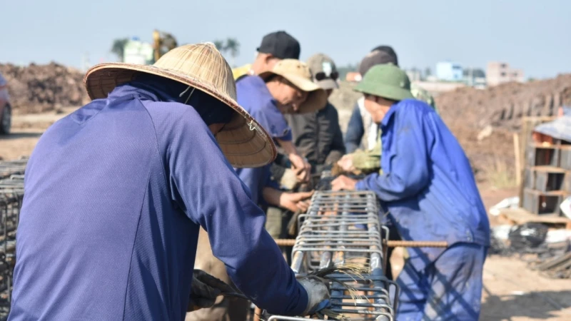 Dự án xây dựng đường vành đai phía nam thành phố Thái Bình đã giải ngân 100% kế hoạch vốn (tương ứng 40 tỷ đồng).