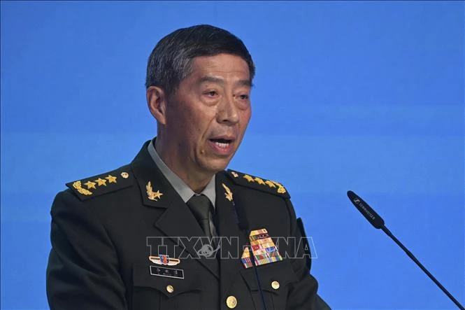 Bộ trưởng Quốc phòng Trung Quốc Lý Thượng Phúc. (Ảnh: AFP/TTXVN)