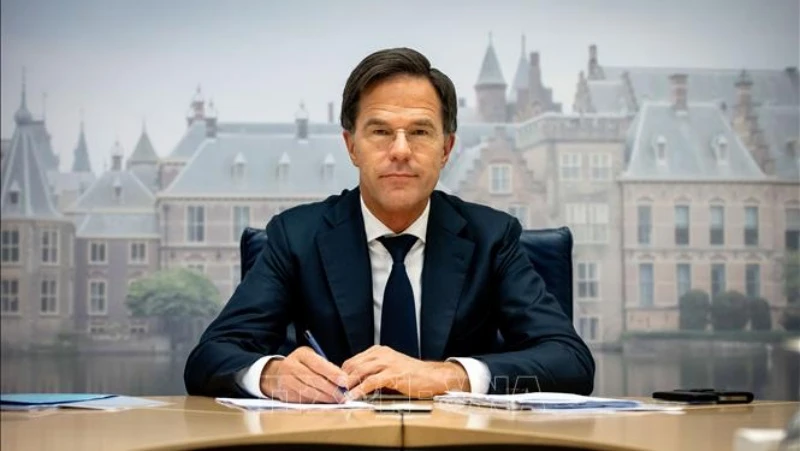 Thủ tướng Vương quốc Hà Lan Mark Rutte. (Ảnh: THX/TTXVN)