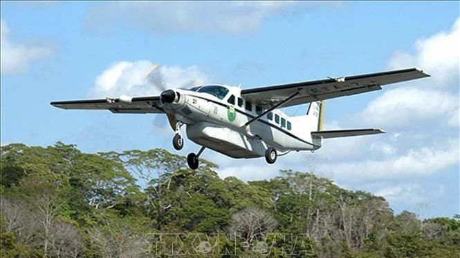 Máy bay Cessna C-98 Caravan cất cánh từ khu vực Amazon ở Brazil. (Ảnh tư liệu: AFP/TTXVN)