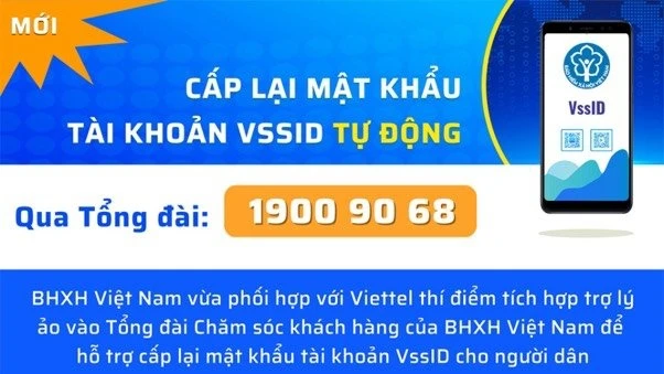 Hướng dẫn lấy lại mật khẩu tài khoản VssID.