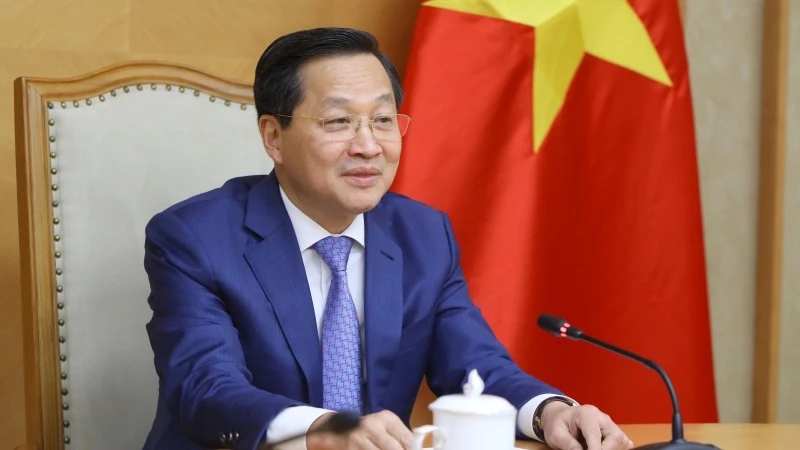 Phó Thủ tướng Lê Minh Khái. (Ảnh: VGP)