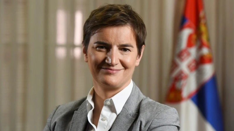 Cựu Thủ tướng Ana Brnabic được bầu làm Chủ tịch Quốc hội mới của Serbia. (Nguồn: Reuters)