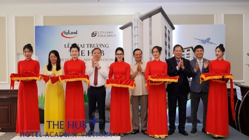 Khách sạn The Hub by Hotel Academy Việt Nam khai trương góp phần kiến tạo điểm đến cho Thành phố Hồ Chí Minh
