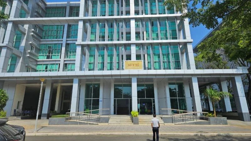 Sở Y tế trong Trung tâm Hành chính tỉnh Bà Rịa-Vũng Tàu.