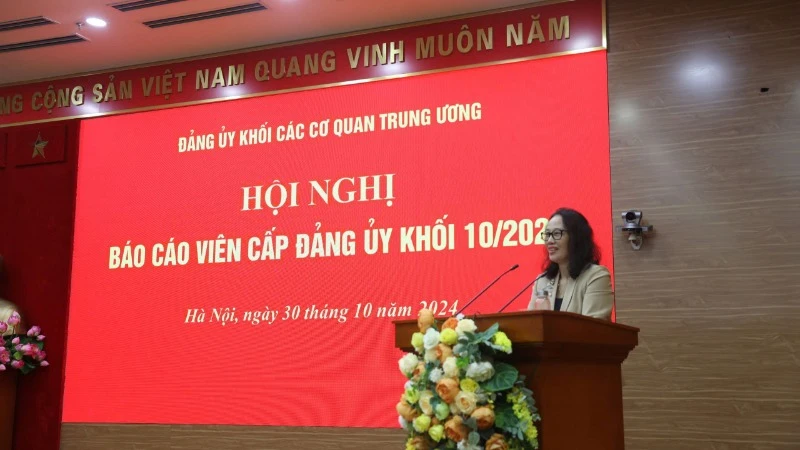 Thông báo tiếp nhận công chức về công tác tại cơ quan Đảng ủy Khối các cơ quan Trung ương