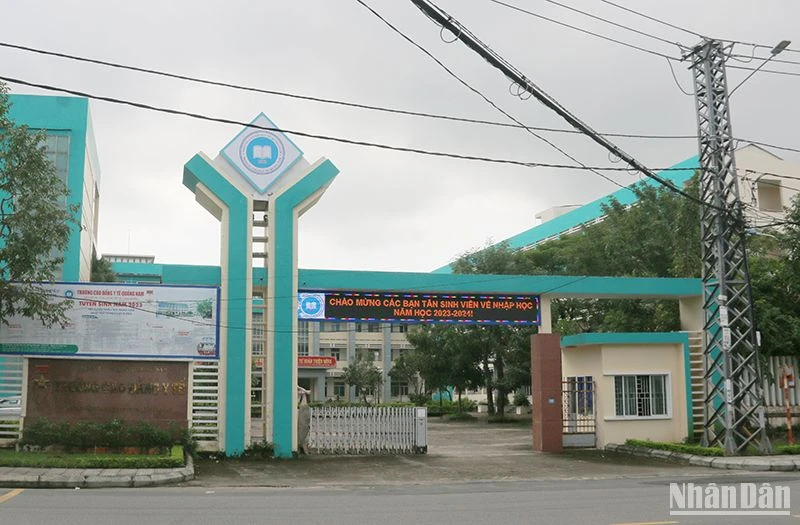 Trường Cao đẳng Y tế Quảng Nam.