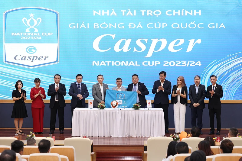Casper Việt Nam là nhà tài trợ chính Cúp quốc gia 2023-2024.