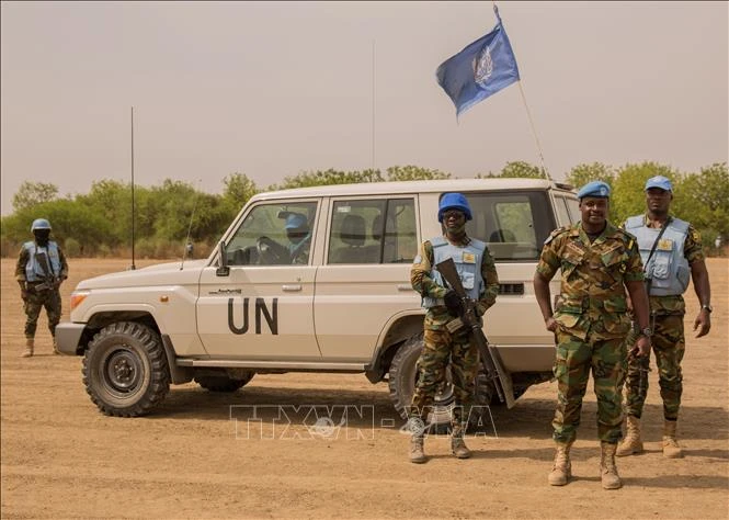 Lực lượng gìn giữ hòa bình của Liên hợp quốc tại Nam Sudan. Ảnh minh họa: AFP/TTXVN