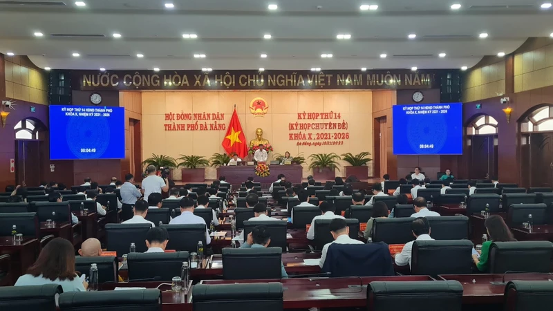 Khai mạc kỳ họp lần thứ 14 (chuyên đề) Hội đồng nhân dân thành phố Đà Nẵng.