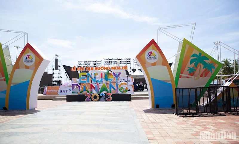 Đà Nẵng sẵn sàng cho đêm khai mạc Lễ hội tận hưởng mùa hè 2023.