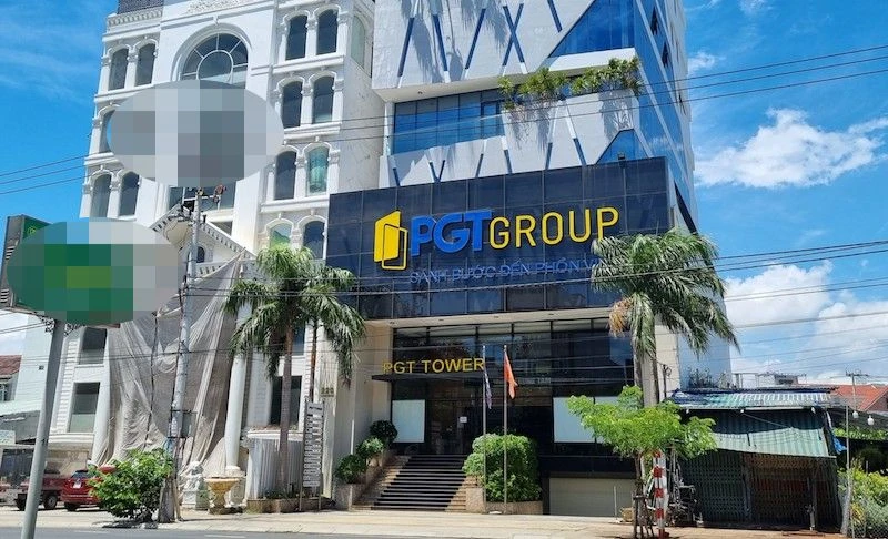 Trụ sở của Công ty Cổ phần Đầu tư Kinh doanh Nhà Phú Gia Thịnh.