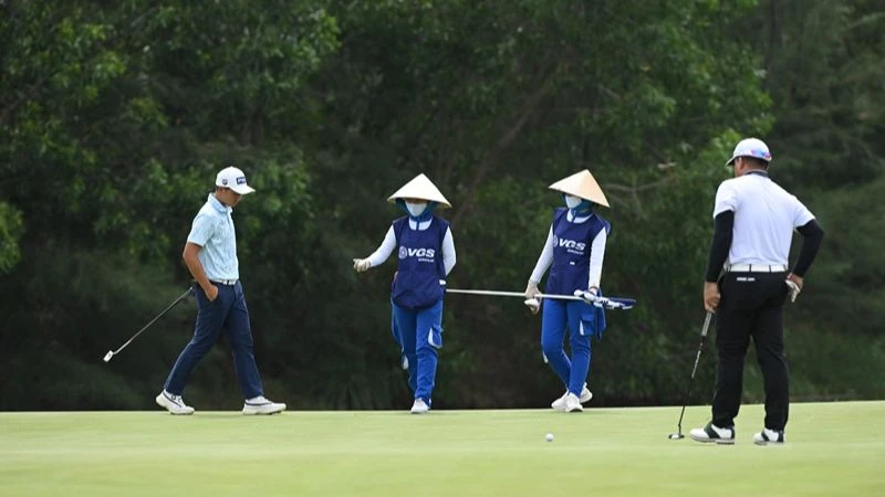 Giải BRG Open Golf Championship Danang 2024 đến thời điểm hiện tại đã có 144 Golfer tham gia tranh tài. (Ảnh: ANH ĐÀO)