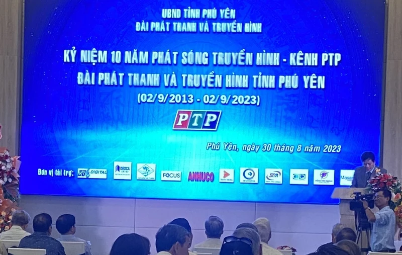 Phú Yên kỷ niệm 10 năm phát sóng kênh truyền hình PTP.