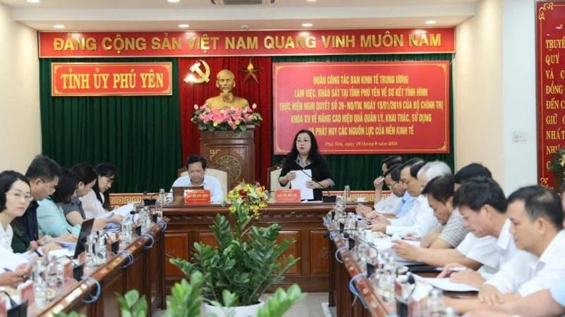 Giai đoạn 2019-2023 GRDP bình quân tỉnh Phú Yên đạt 5,6%/năm.