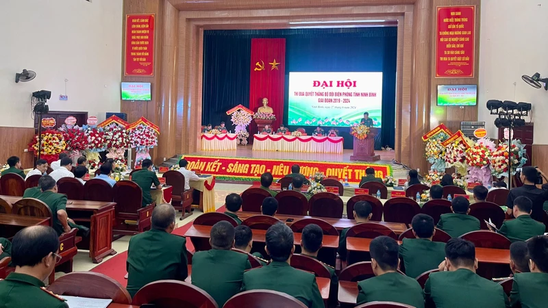 Đại hội thi đua quyết thắng, giai đoạn 2019-2024 của Bộ đội Biên phòng tỉnh Ninh Bình.