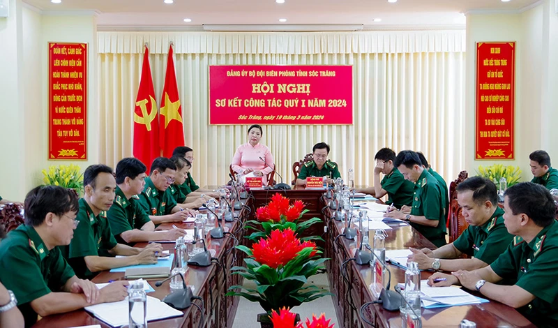 Đồng chí Hồ Thị Cẩm Đào phát biểu chỉ đạo tại Hội nghị.