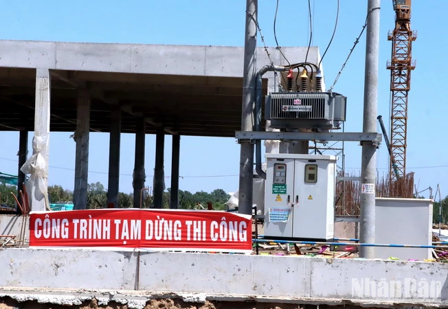 Công trình Công ty Trách nhiệm hữu hạn Kingfa Science & Technology (Việt Nam) đã tạm dừng thi công.