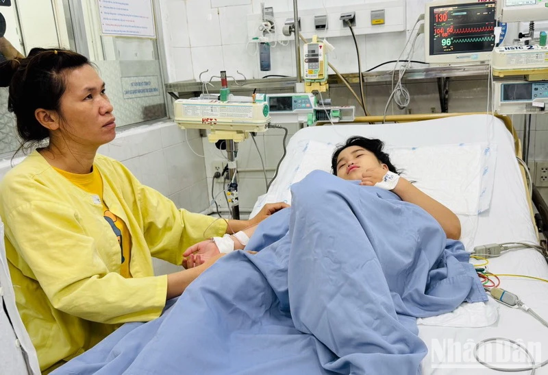 Một trường hợp bệnh nhi sau khi ăn bánh mì nhập viện tại Bệnh viện Nhi đồng Đồng Nai.