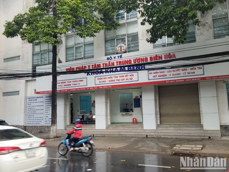 Viện Pháp y tâm thần Trung ương Biên Hòa trực thuộc Bộ Y tế, có trụ sở tại phường Tân Phong, thành phố Biên Hòa, tỉnh Đồng Nai.