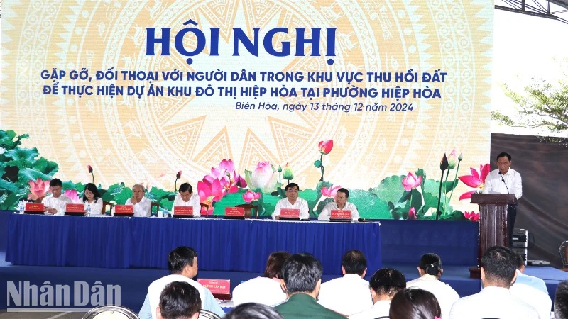 Dự án khu đô thị Hiệp Hòa là một trong những dự án trọng điểm của tỉnh Đồng Nai.