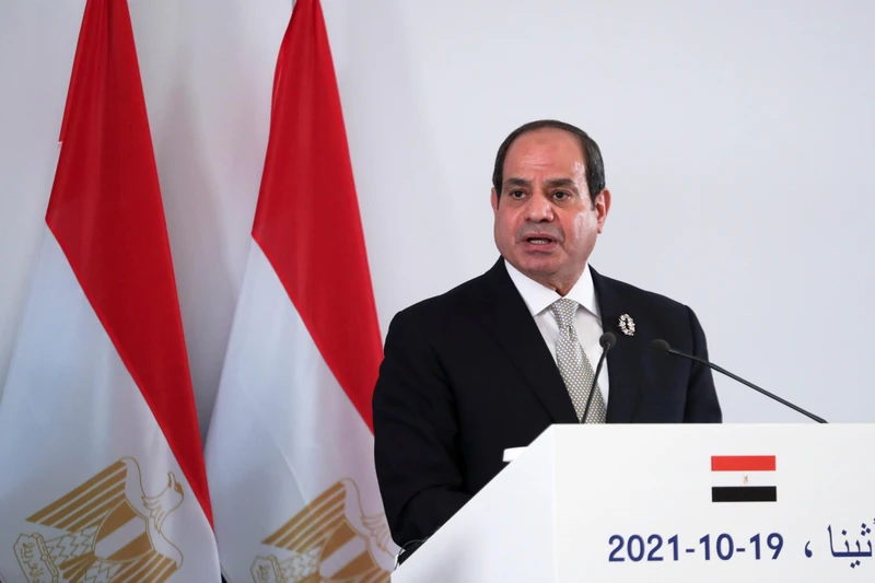 Tổng thống Ai Cập Abdel Fattah El-Sisi. (Ảnh minh họa: Reuters)