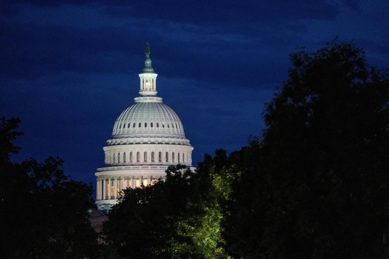 Quang cảnh Điện Capitol, Washington, D.C., Mỹ. (Ảnh: Reuters)