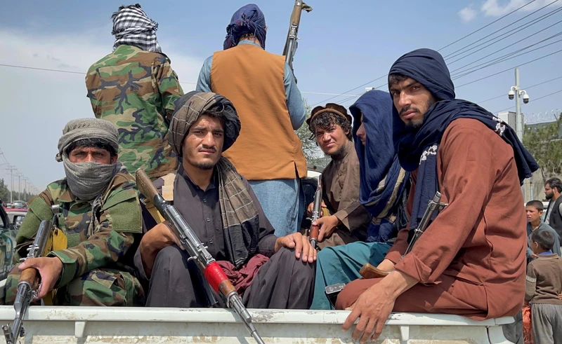 Các tay súng của lực lượng Taliban. (Ảnh: Reuters)