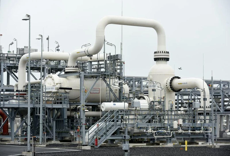 Hệ thống đường ống dẫn khí đốt Gassco của Na Uy. (Ảnh: Reuters)